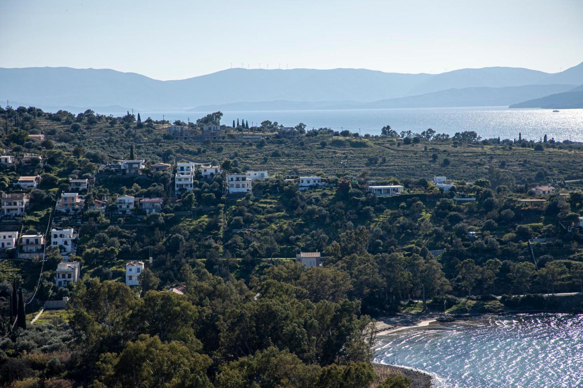 Aegina Sea View Villa Eginitissa Eksteriør billede