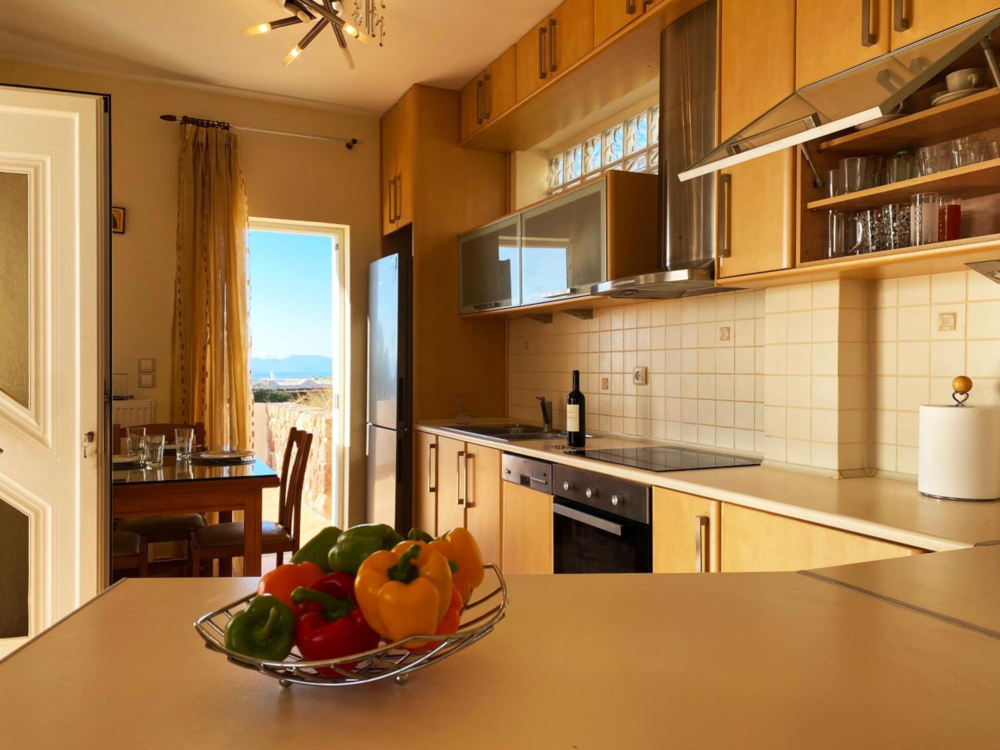 Aegina Sea View Villa Eginitissa Eksteriør billede